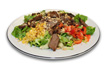 Steak Salad with Black Bean Dressing